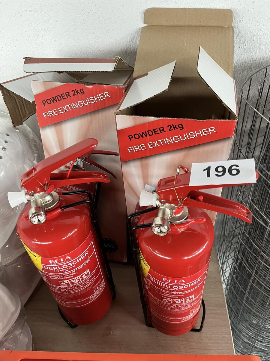 2 Stück fabriksneue Feuerlöscher je 2 kg / ABC Pulver?d=2025-11-28 15:37:29