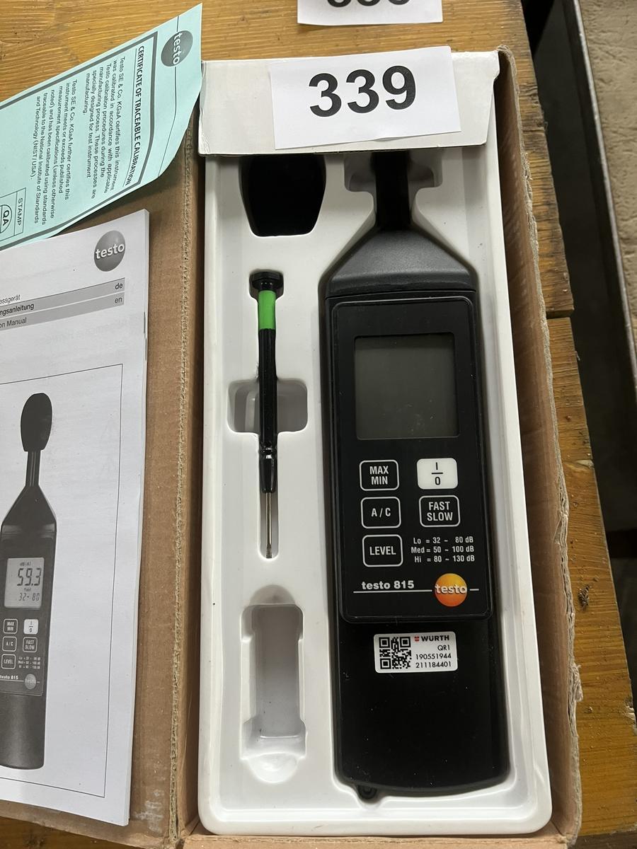 TESTO 815 Schallpegelmessgerät?d=2025-11-28 15:37:24