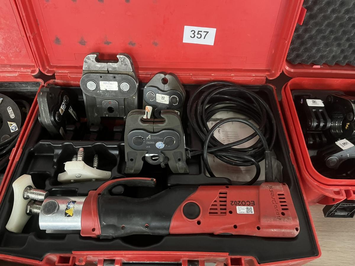 GEBERIT Novopress ECO 202 inkl. 1 Koffer Presszangen