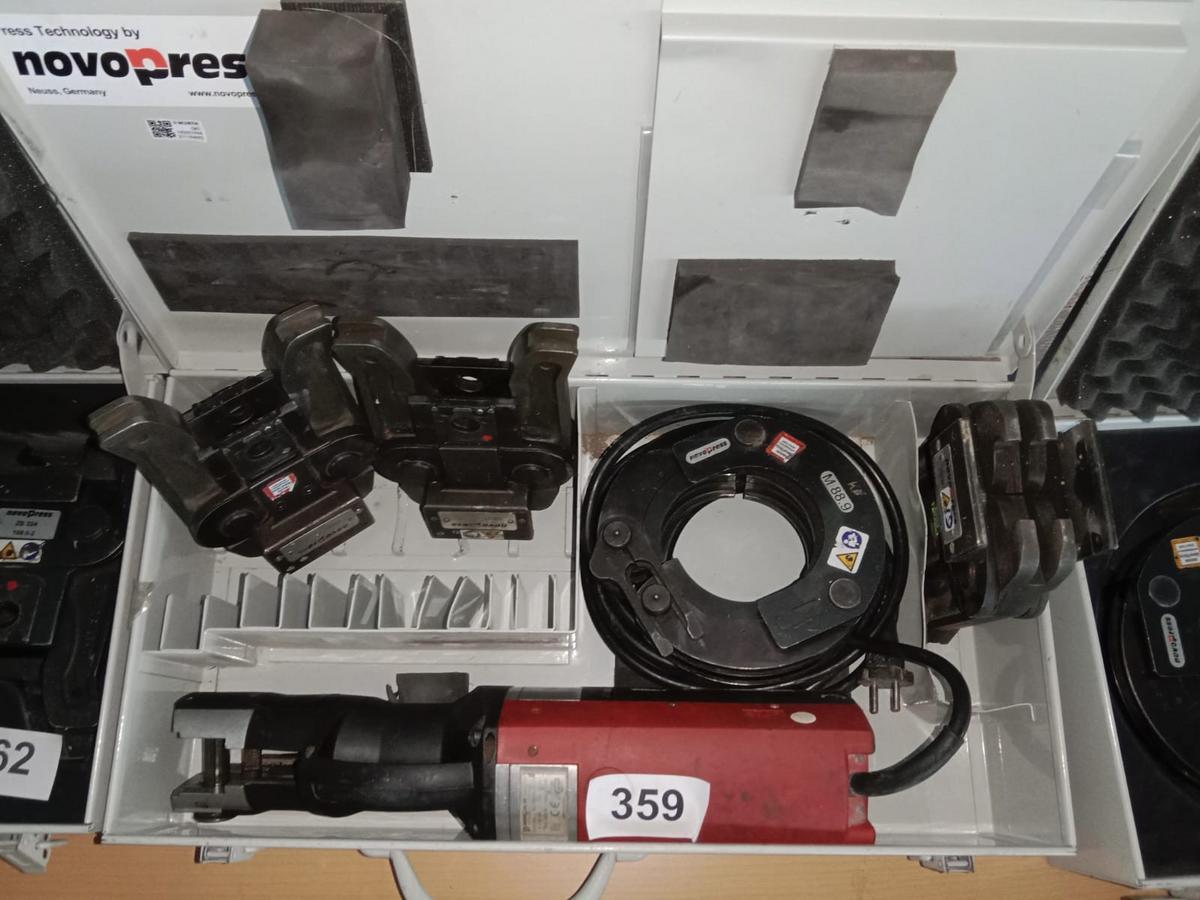 GEBERIT Novopress ECO 301 inkl. 1 Koffer Presszangen