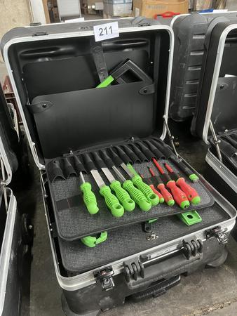 RECA Rollen-,Werkzeugkoffer bestckt mit Handwerkzeugen