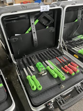 RECA Rollen-,Werkzeugkoffer bestckt mit Handwerkzeugen