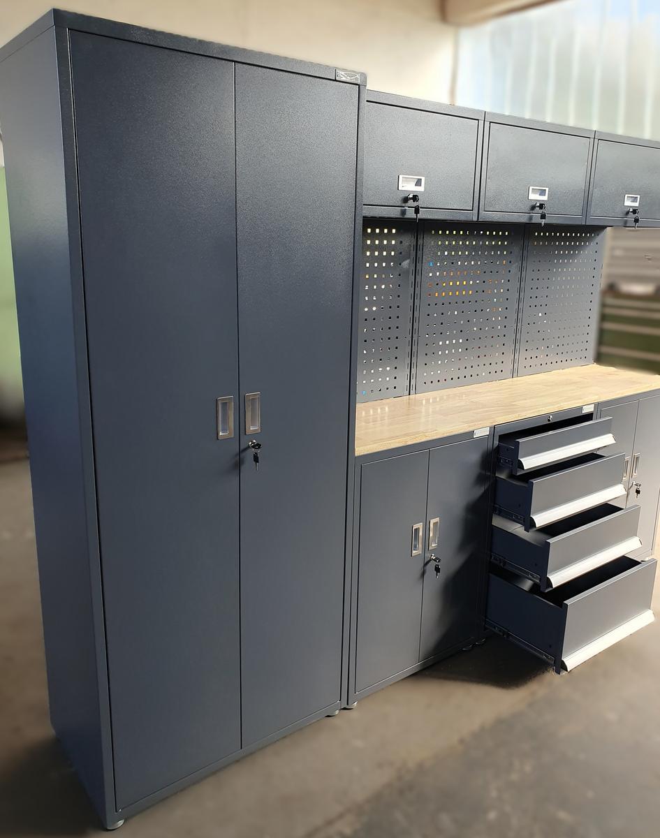 Werkstattschrank, L/H/T ca.2600x1900x460mm