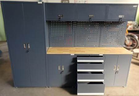 Werkstattschrank, L/H/T ca.2600x1900x460mm