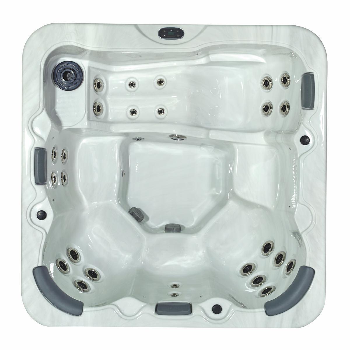 Whirlpool ViskanSpa Modell Lärkö, 210x210cm, Wannenfarbe Mystic, Außenfarbe schwarz, Original verpackte Neuware?d=2025-11-17 13:36:14