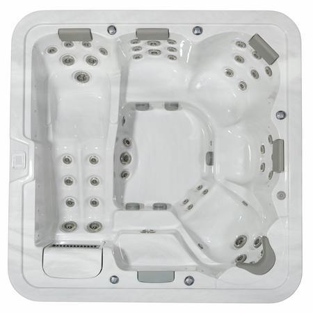 Whirlpool ViskanSpa Modell Ekerö, 230x230cm, Wannenfarbe Sterling, Außenfarbe Alu weiß, inkl. Fernbedienung, Original verpackte Neuware Whirlpool ViskanSpa Modell Ekerö, 230x230cm, Wannenfarbe Sterling, Außenfarbe Alu weiß, inkl. Fernbedienung, Original verpackte Neuware