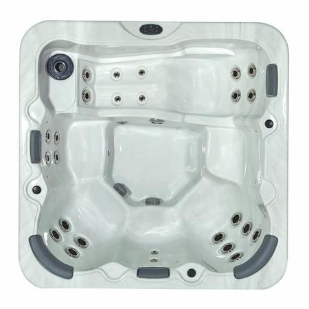 Whirlpool ViskanSpa Modell Lärkö, 210x210cm, Wannenfarbe Mystic, Außenfarbe schwarz, Original verpackte Neuware Whirlpool ViskanSpa Modell Lärkö, 210x210cm, Wannenfarbe Mystic, Außenfarbe schwarz, Original verpackte Neuware