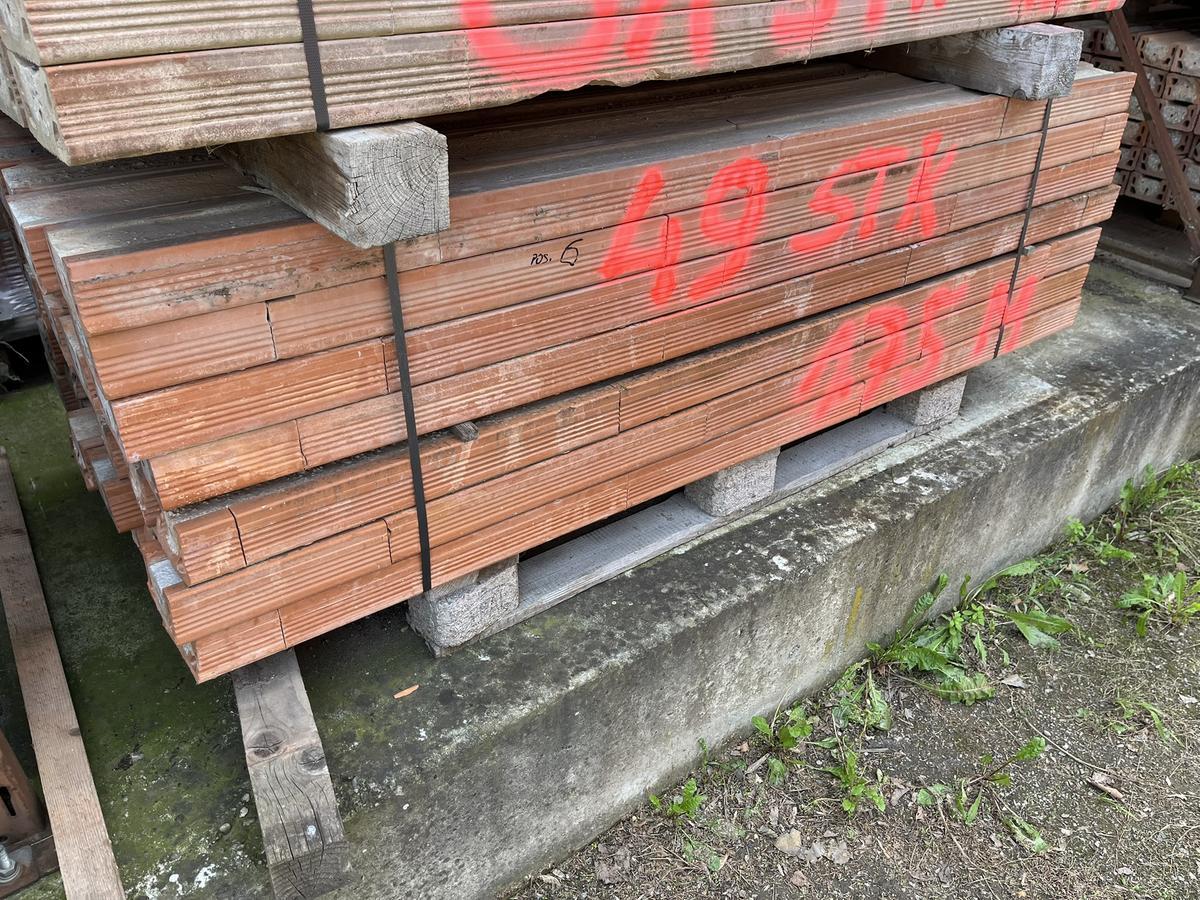 49 Stück Ziegelüberlagen 175 cm / 12.5