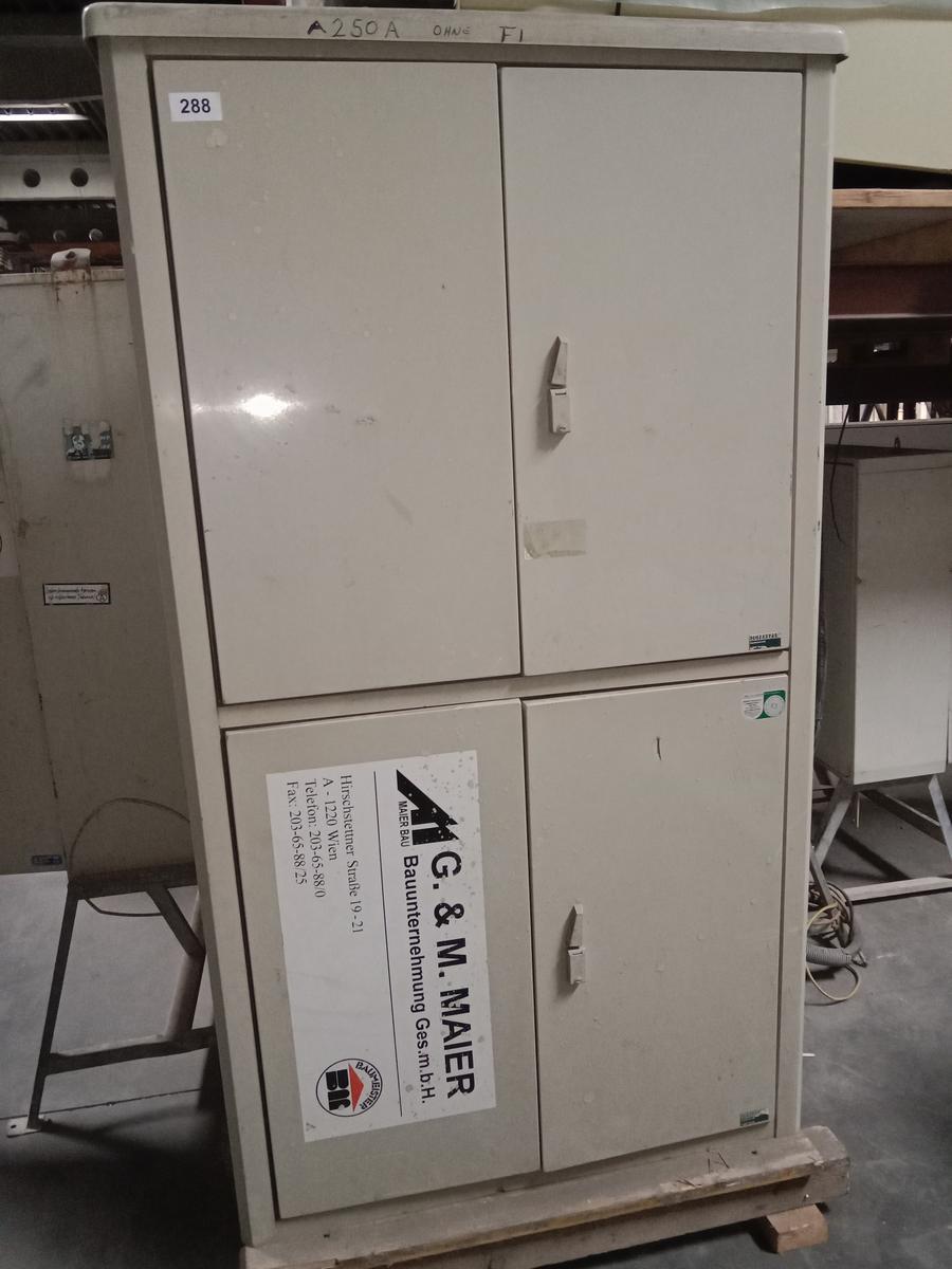 Baustrom Zählerschrank A250A ohne Fi