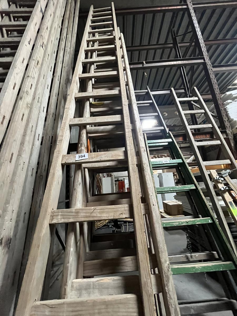8 Stück Holzanlegeleitern ca. 4 m?d=2025-11-20 11:26:34