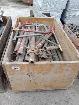 1 Palette mit Gerstrohren 48er