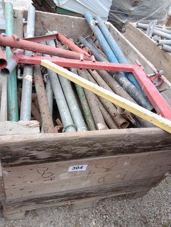 1 Palette mit Gerst-,Verbindungsrohren