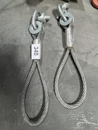 ca. 25 Stck verzinkte Hebeschlaufen neu