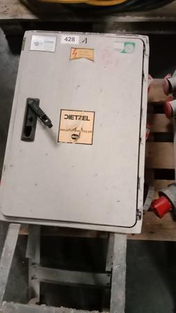 Baustromverteilerschrank mit Zhlerschrank 2/32,3/16,2/230 V