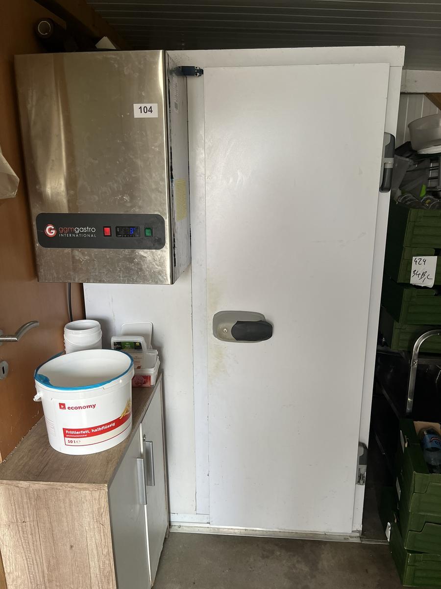GGM Kühlzelle mit Verdampfer/Aggregat Frischdienst inkl.Regale ca.140/120/200 cm mit Boden Stecksystem?d=2025-11-21 19:44:12