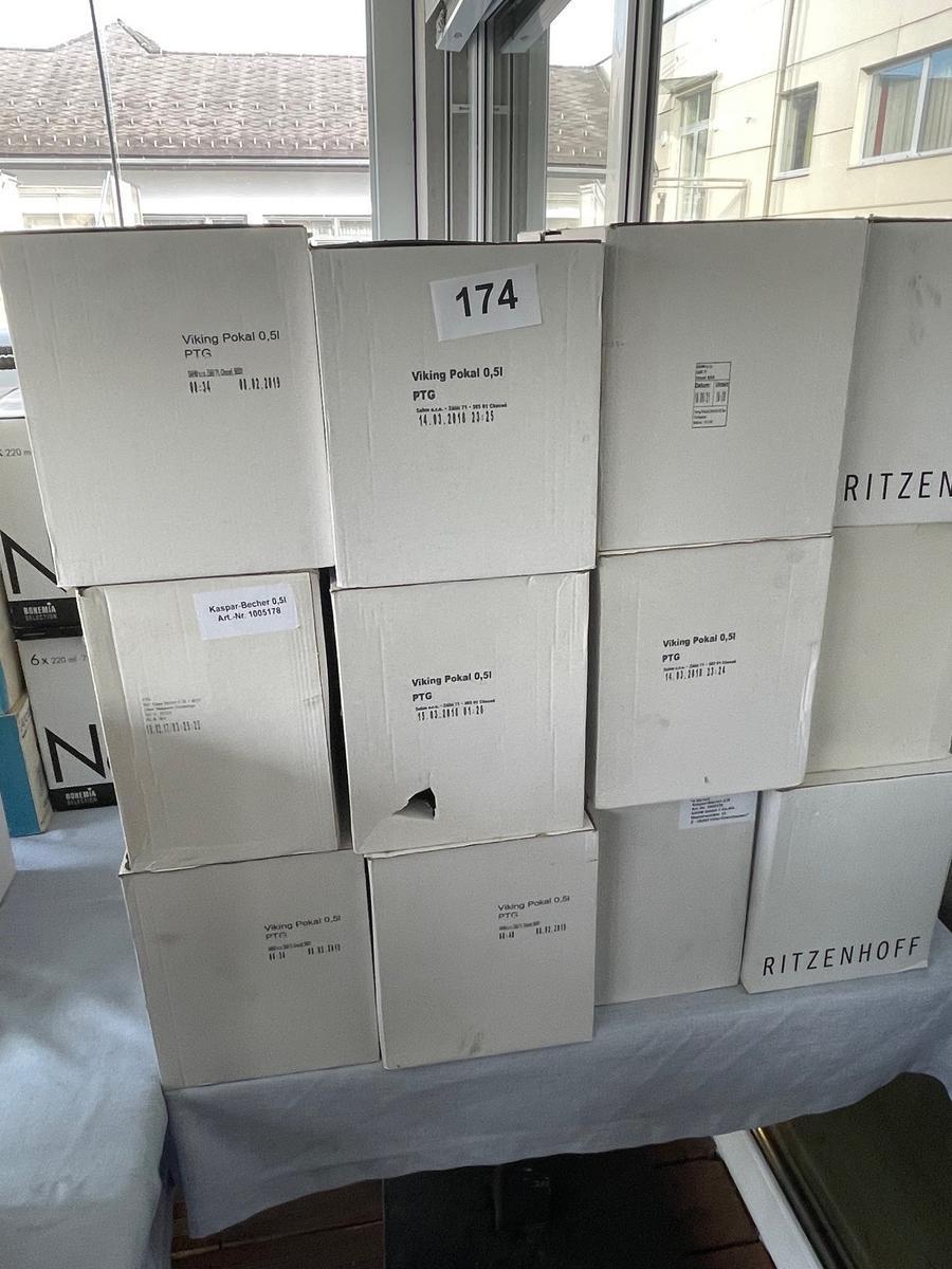 106 Stk. Biergläser, 46 x 0.3L, 60 x 0.5L