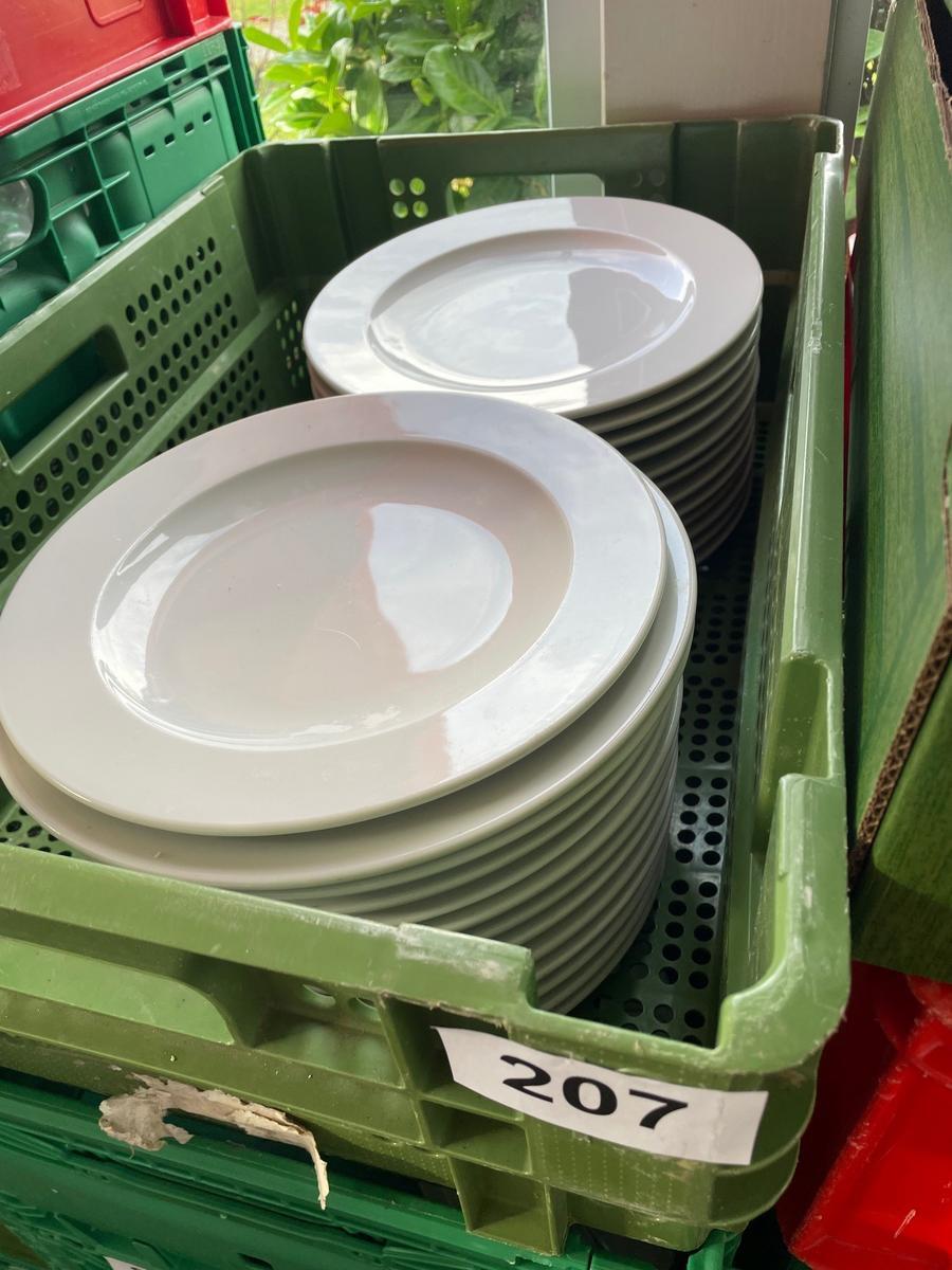 25 Stk. Fleischteller, rund, DM 25cm