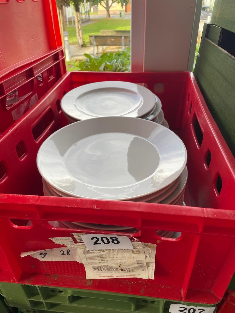 30 Stk. Fleischteller, rund, DM 25cm