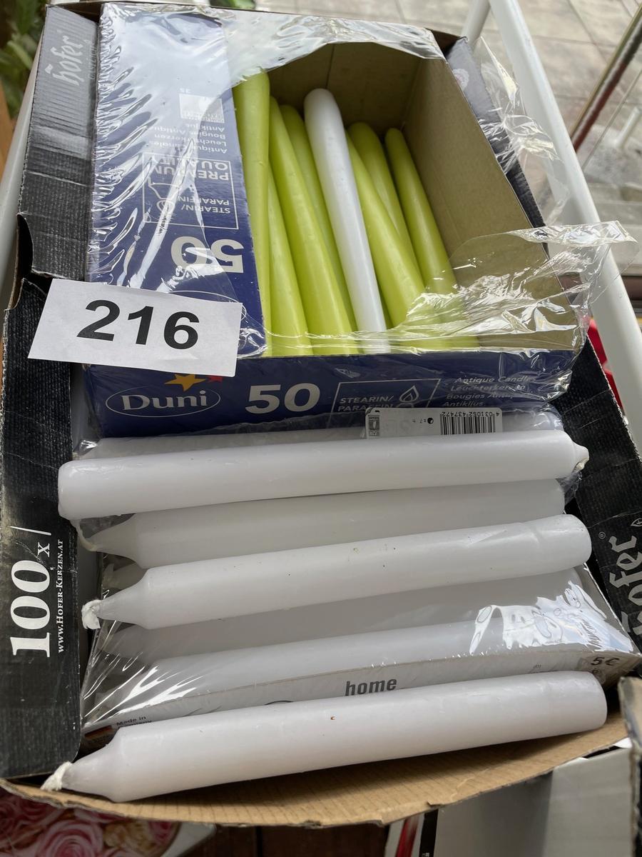 30 Stk. div. Kerzen grün/weiß?d=2025-11-21 19:43:25