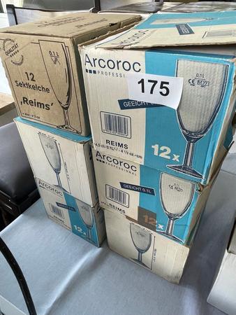 72 Stk. Sektgläser, 14.5cl 72 Stk. Sektgläser, 14.5cl