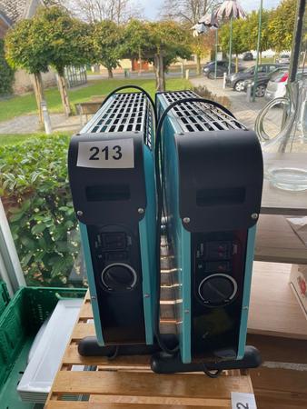 2 Stk. Heizlüfter, 55x10x43cm 2 Stk. Heizlüfter, 55x10x43cm