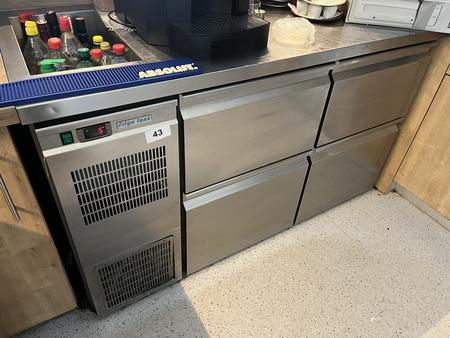 Kühlpult steckerfertig 152/70/90 cm 4 Laden , Sumpf Kühlpult steckerfertig 152/70/90 cm 4 Laden , Sumpf