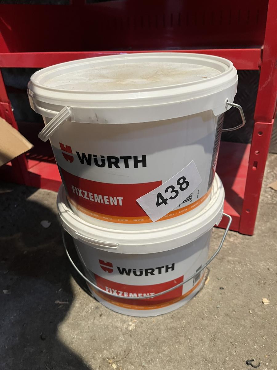 2 Kübel WÜRTH Fixzement?d=2025-12-01 16:13:28