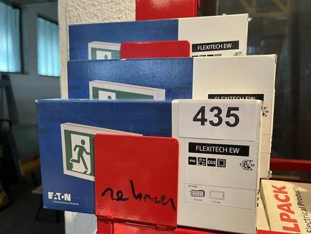 3 Stk.Fluchtraumleuchten EATON Flexitee EW 3 Stk.Fluchtraumleuchten EATON Flexitee EW