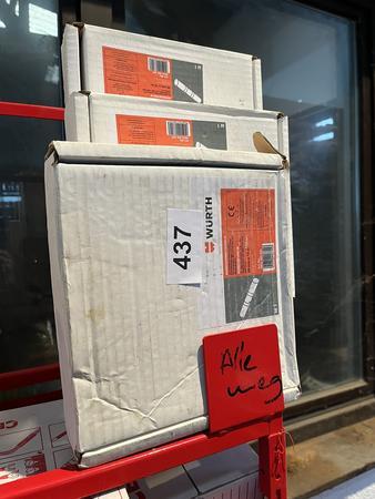 3 Stk. Würth IS - je 15 Laufmeter im Karton Rohrabschottung 3 Stk. Würth IS - je 15 Laufmeter im Karton Rohrabschottung