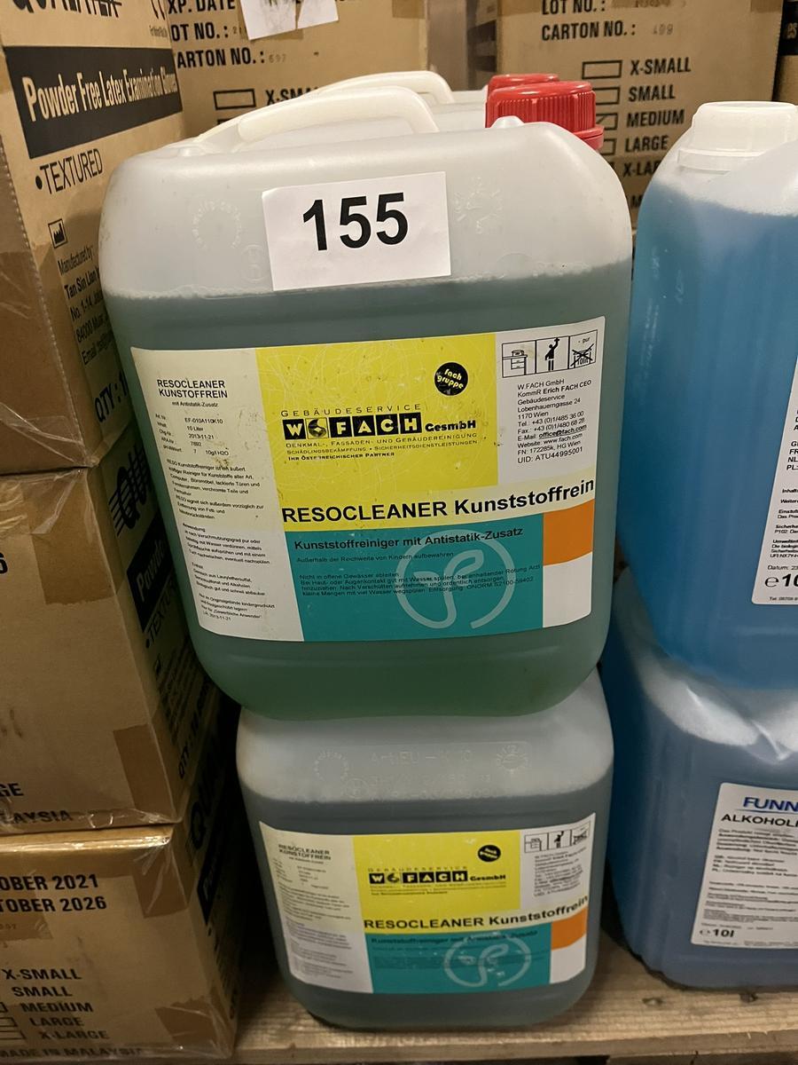 4 Kanister Kunststoffbodenreiniger à 10L