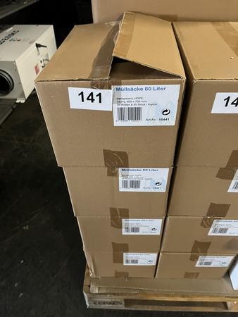4 Karton zu 25 Rollen  30 Stk. Mllscke, wei, 60L