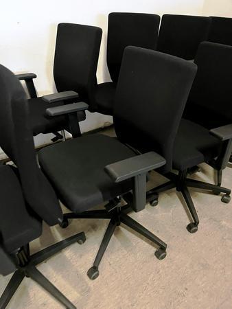 VIASIT Brodrehstuhl, mit Sitz- und Hhenverstellung, schwarz, 1. Wahl