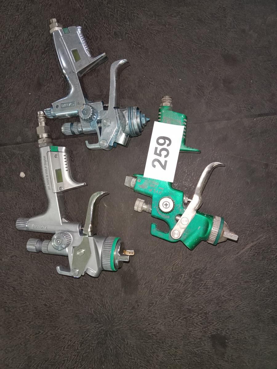 3 Stk. SATA Lackierpistolen