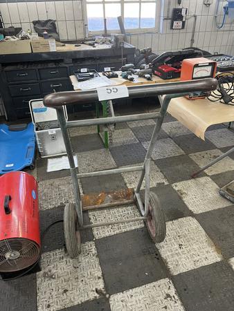 AGA Flaschenwagen fr 2 x 33 kg Flaschen