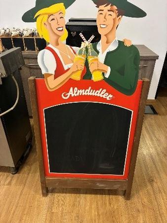 Almdudler Werbeschild