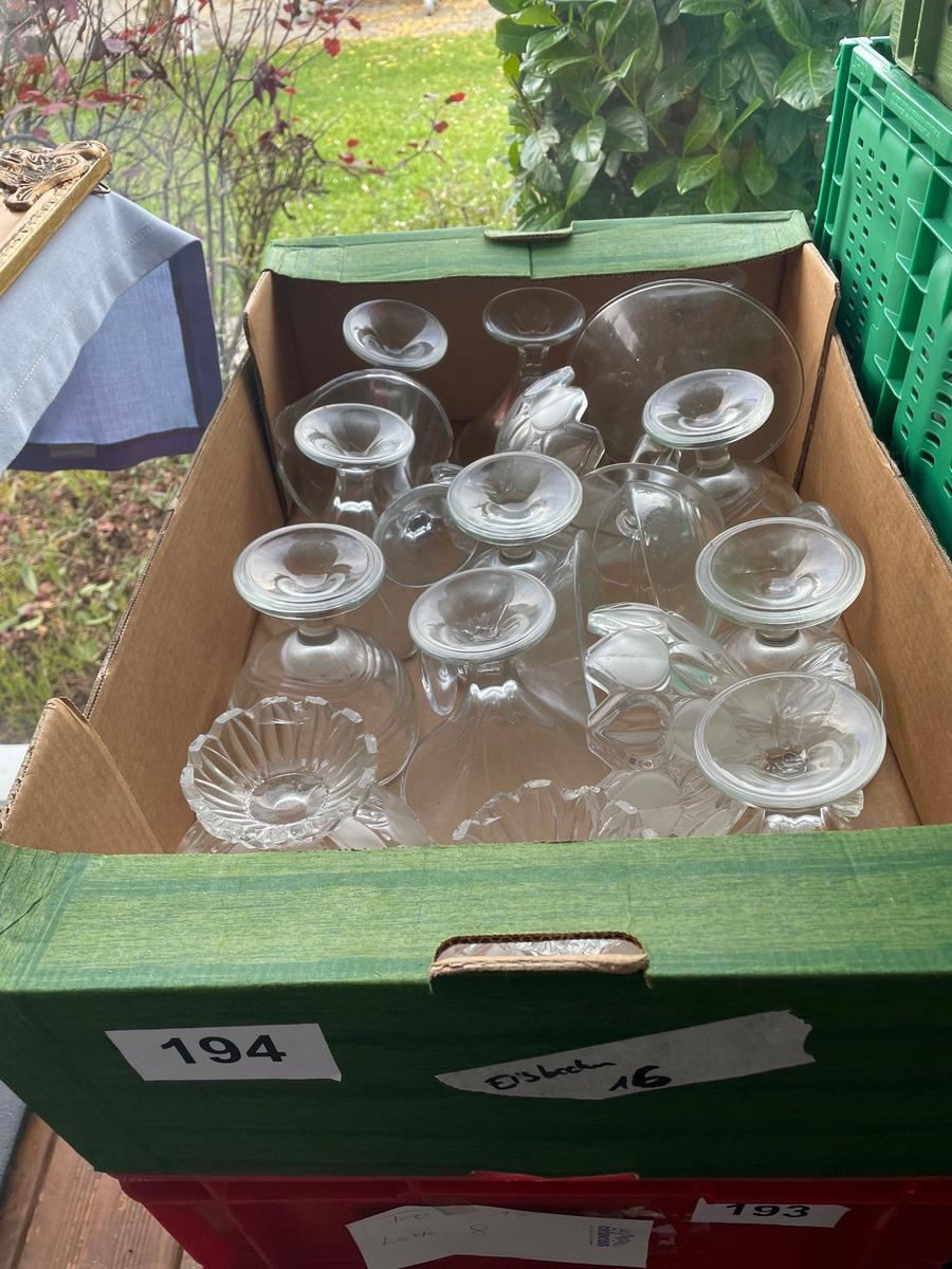 16 Stk. Eisbecher div. Größe