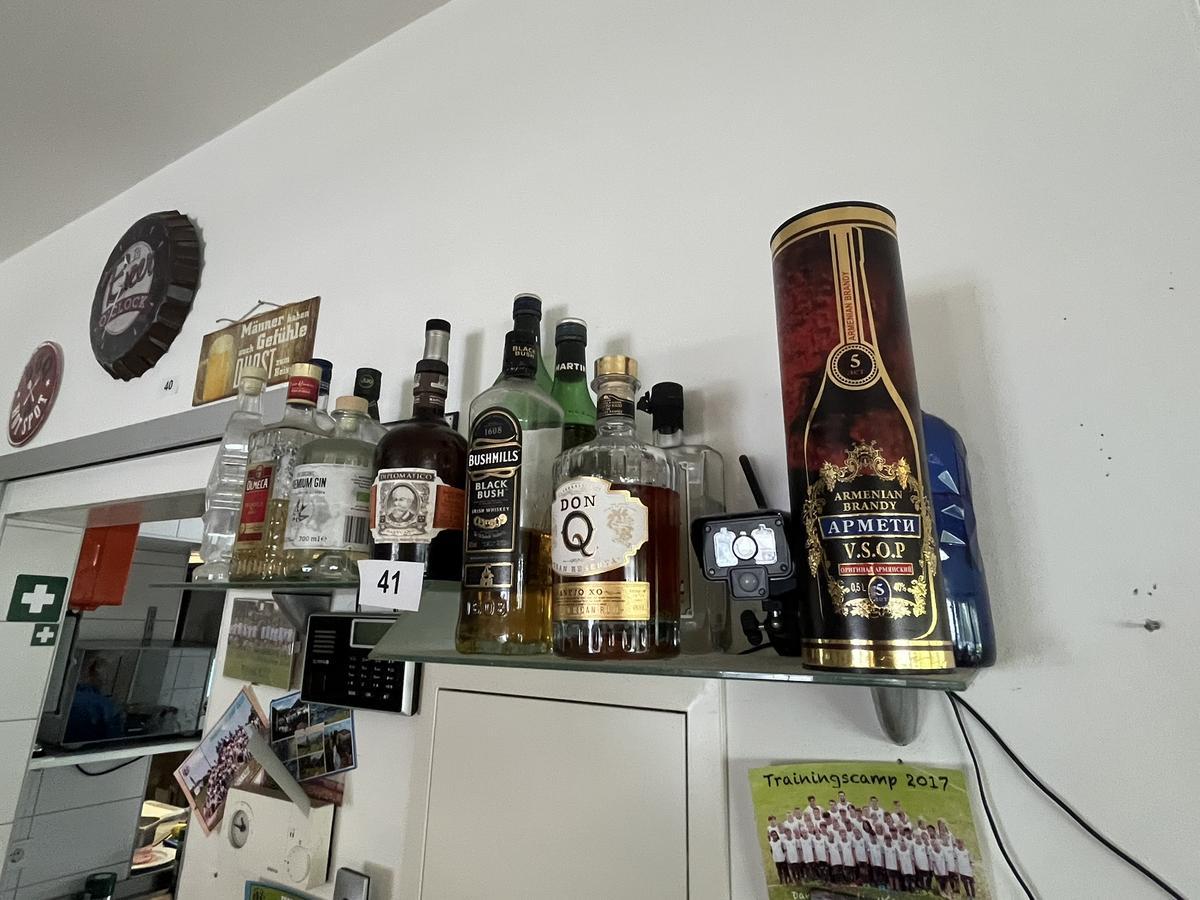 Glas Designer Wandregal ca. 80 cm