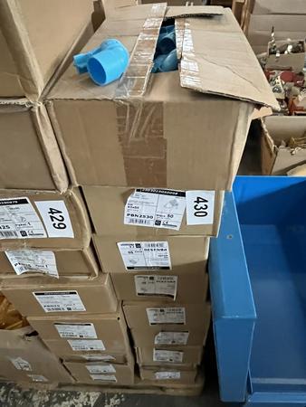 1200 Stk. Krallenmuffen 30 mm 43x55 mm 1200 Stk. Krallenmuffen 30 mm 43x55 mm