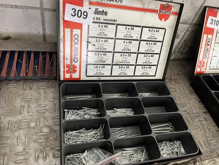 Würth Splinte Kassette mit Inhalt Würth Splinte Kassette mit Inhalt