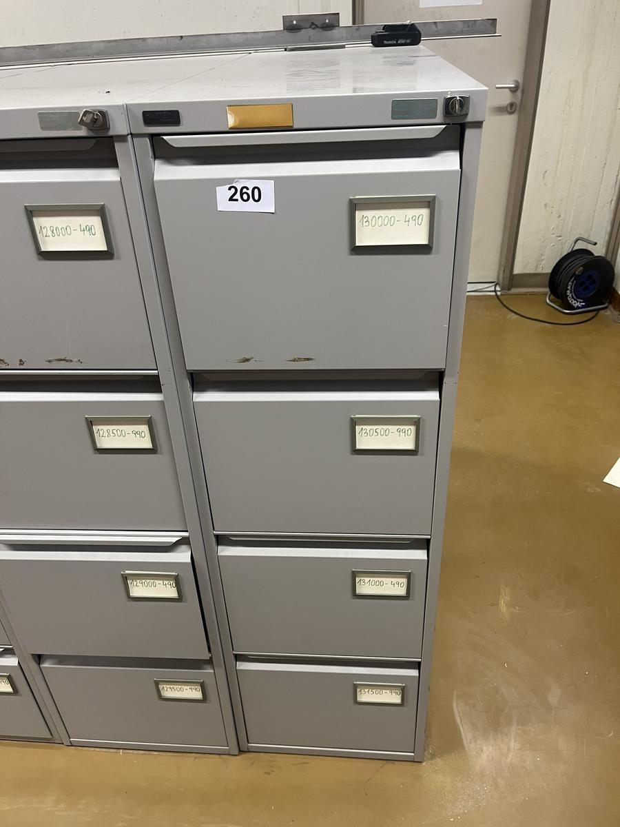 Blech - Werkzeugschrank mit 4 Auszugsladen, 133x40x62cm?d=2025-12-17 18:28:47