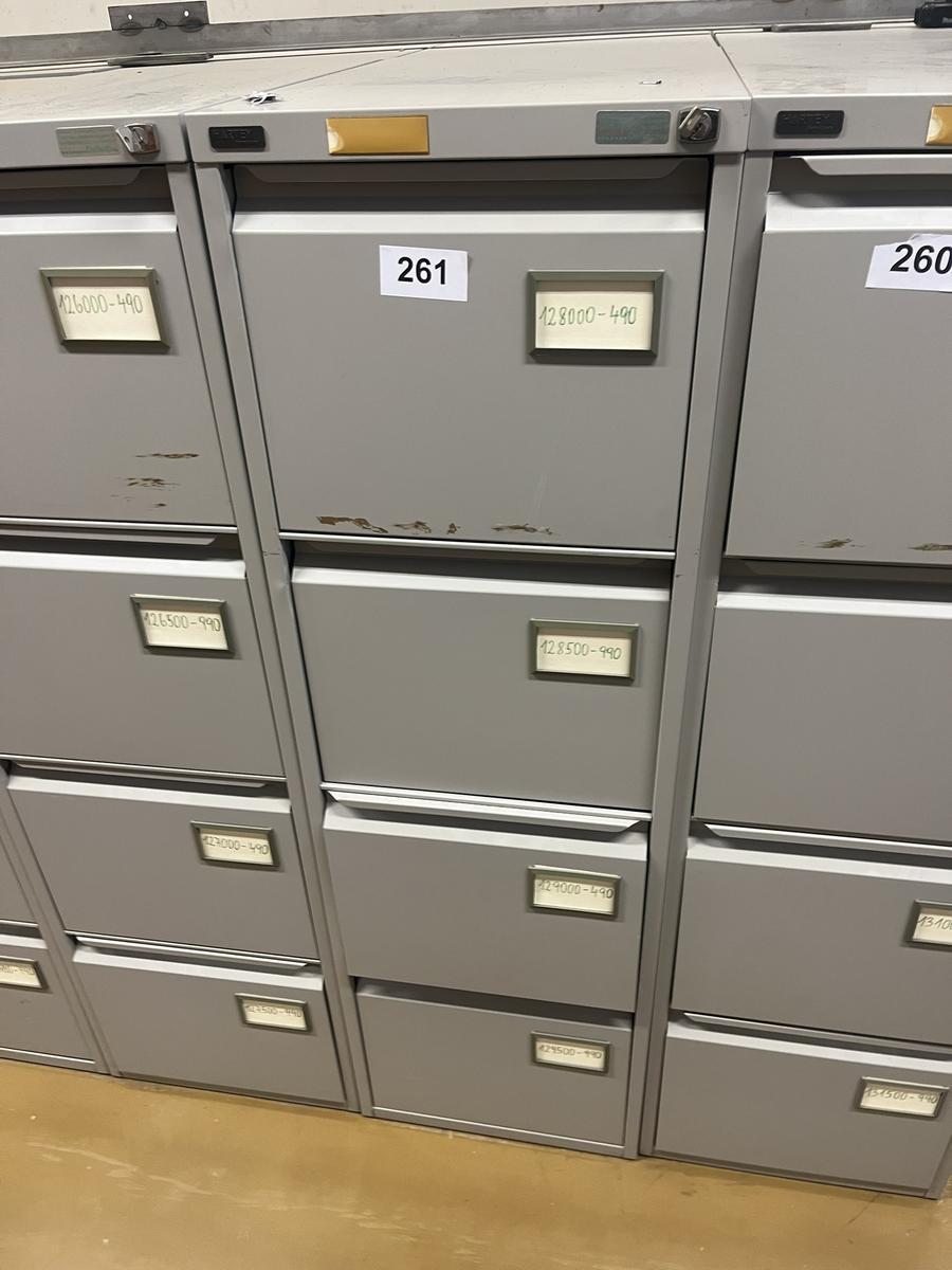 Blech - Werkzeugschrank mit 4 Auszugsladen, 133x40x62cm?d=2025-12-17 18:26:20