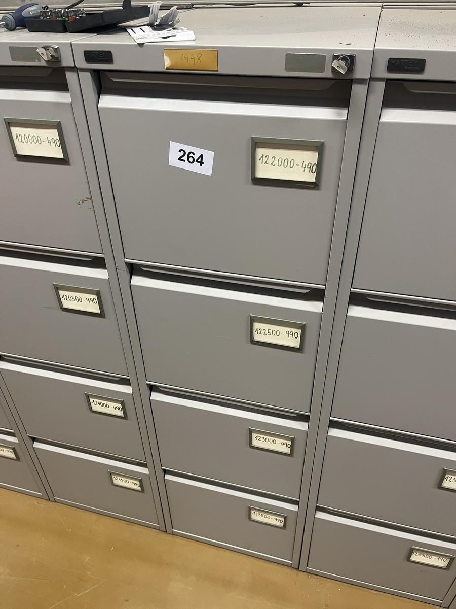 Blech - Werkzeugschrank mit 4 Auszugsladen, 133x40x62cm?d=2025-12-17 18:27:14