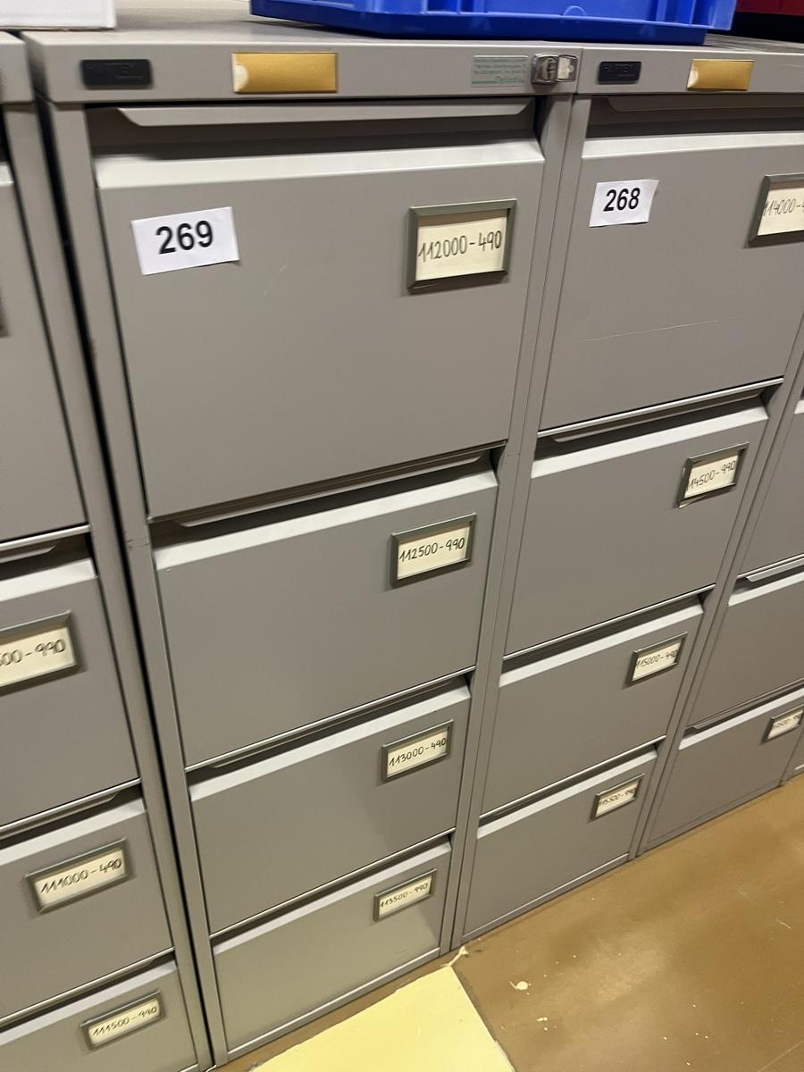 Blech - Werkzeugschrank mit 4 Auszugsladen, 133x40x62cm?d=2025-12-17 18:28:31