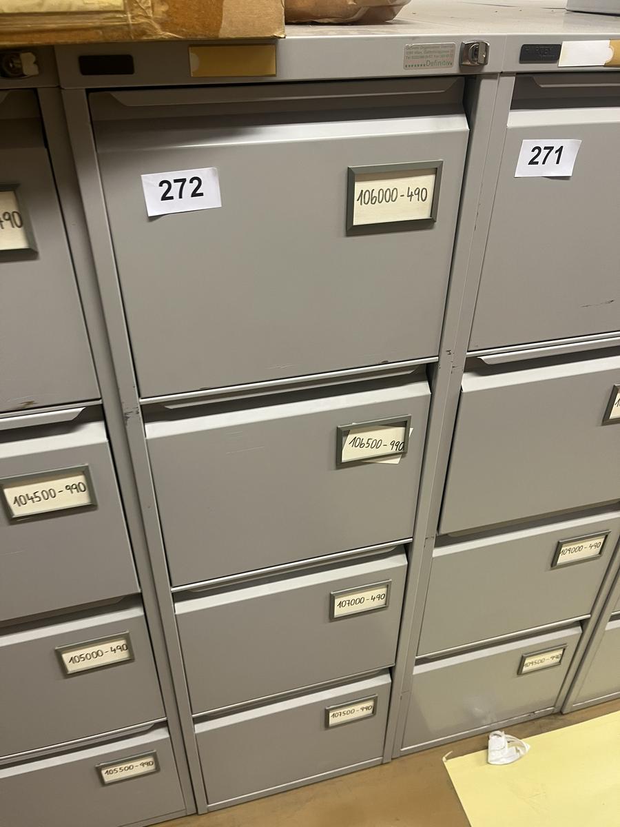 Blech - Werkzeugschrank mit 4 Auszugsladen, 133x40x62cm?d=2025-12-17 18:27:14