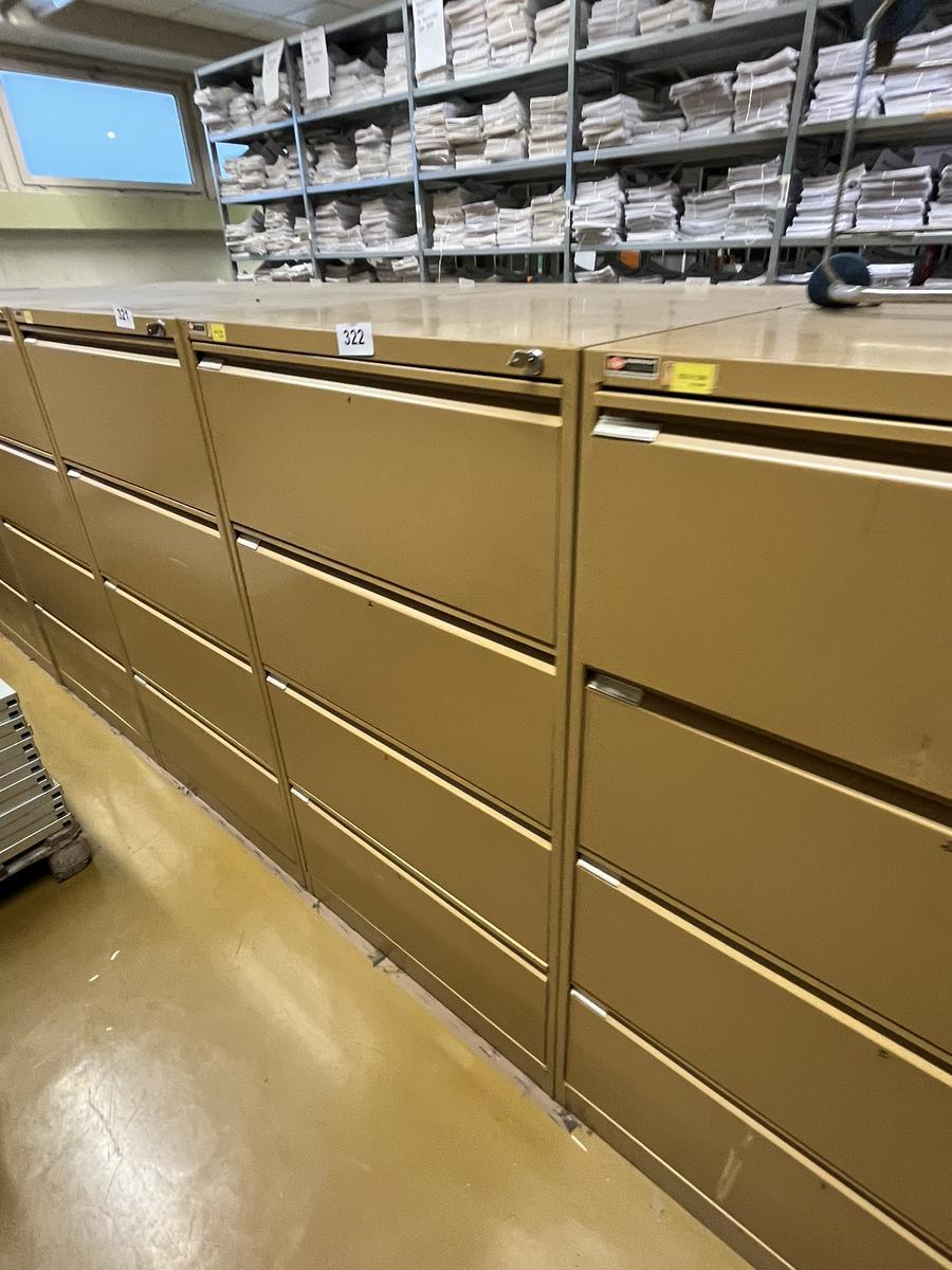 Blech - Werkzeugschrank mit 3 Auszugsladen, 140x52x65cm