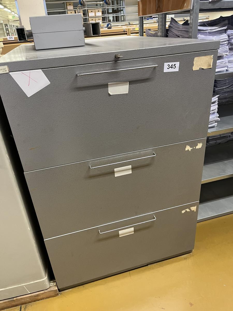 Blech - Werkzeugschrank mit 3 Auszugsladen, 92x64x135cm?d=2025-12-17 20:23:15