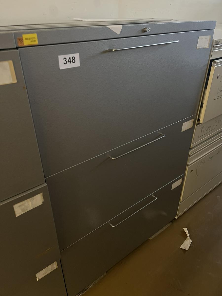 Blech - Werkzeugschrank mit 3 Auszugsladen, 92x64x135cm