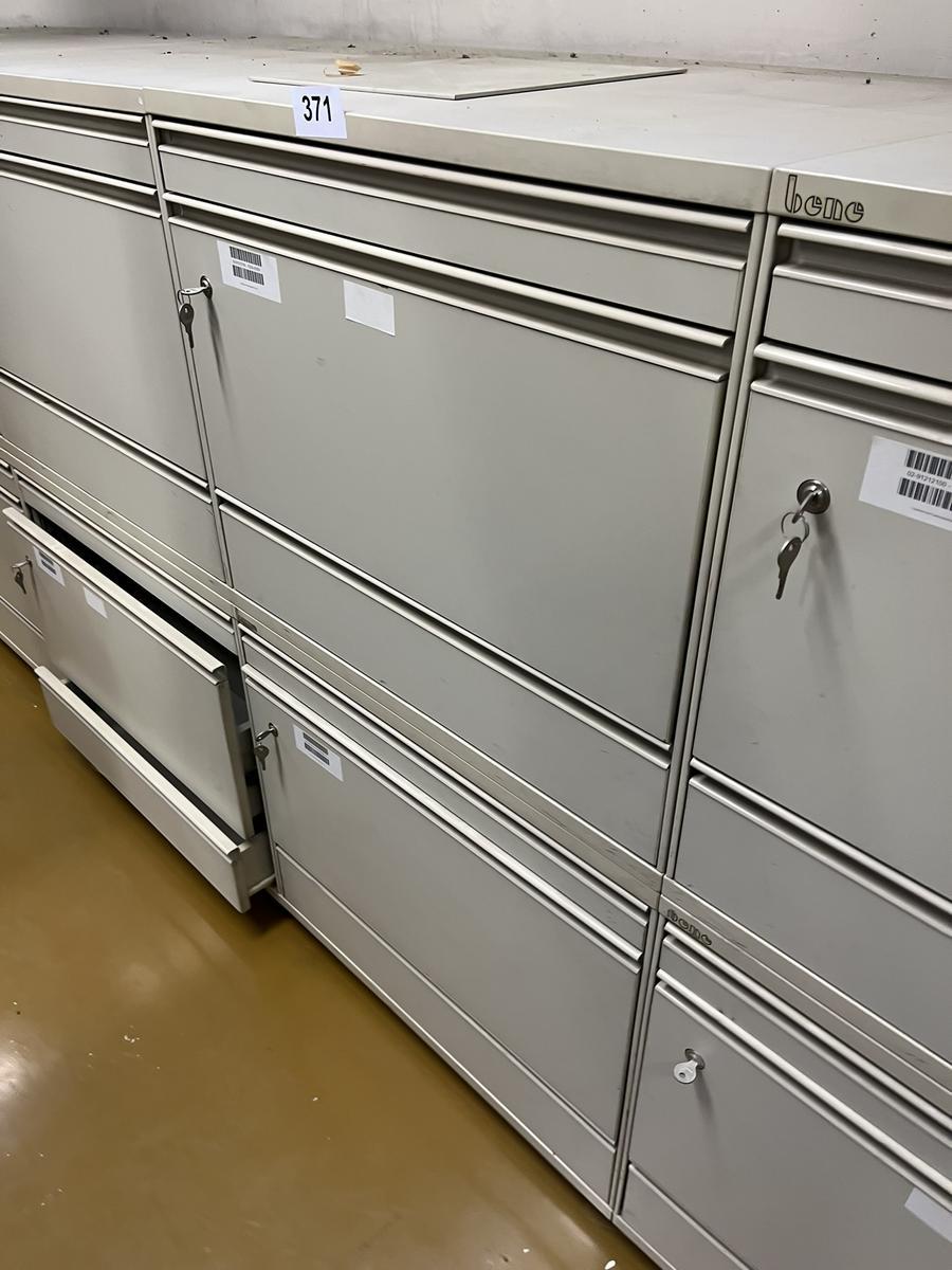 Bene 6ladiger Auszugsschrank, ca. 127x70x7cm