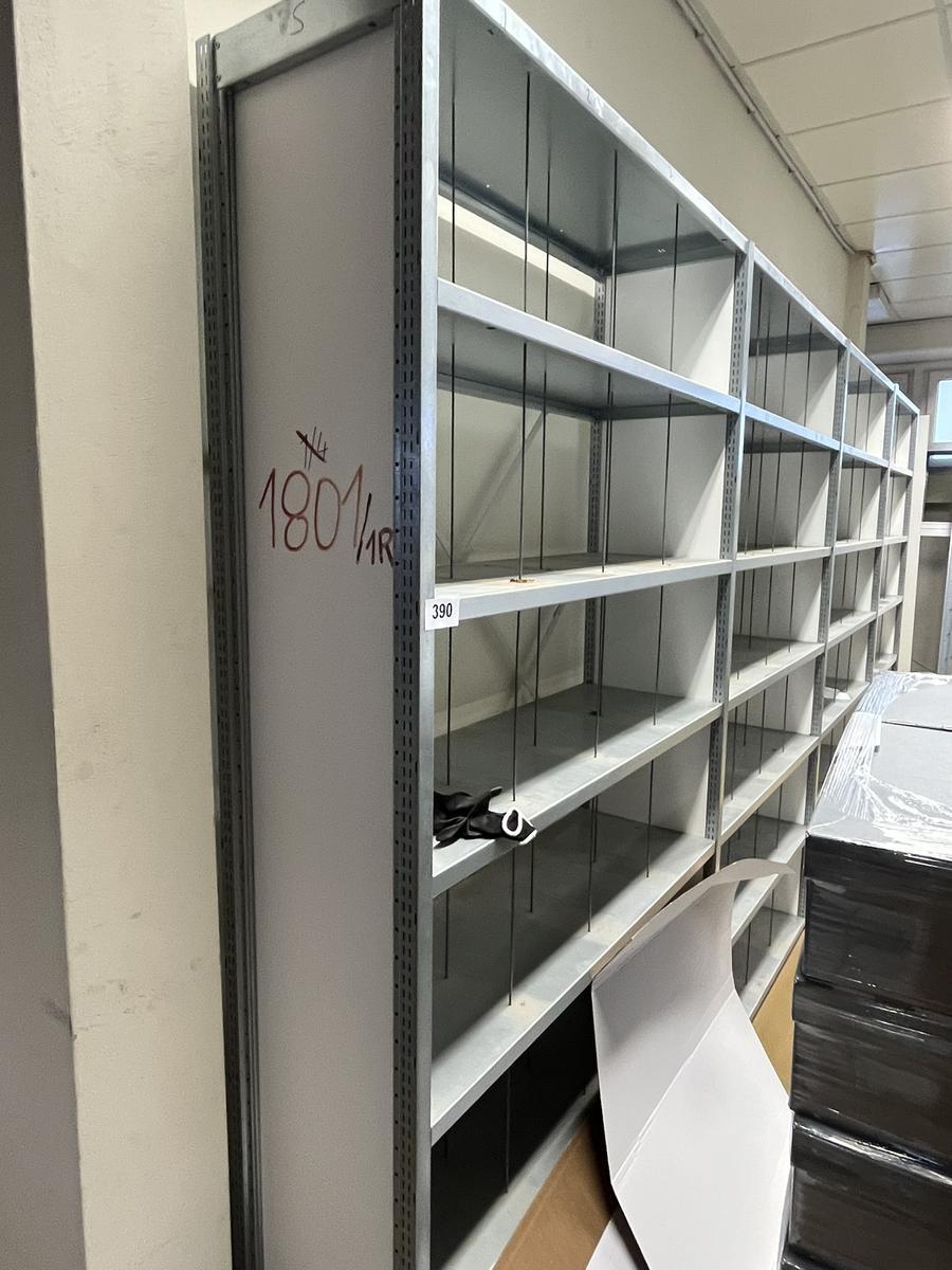 ca. 3.75 Laufmeter Steckregalanlage mit Fachb&ouml;den, 40cm tief, 224cm hoch?d=2025-12-17 18:28:30