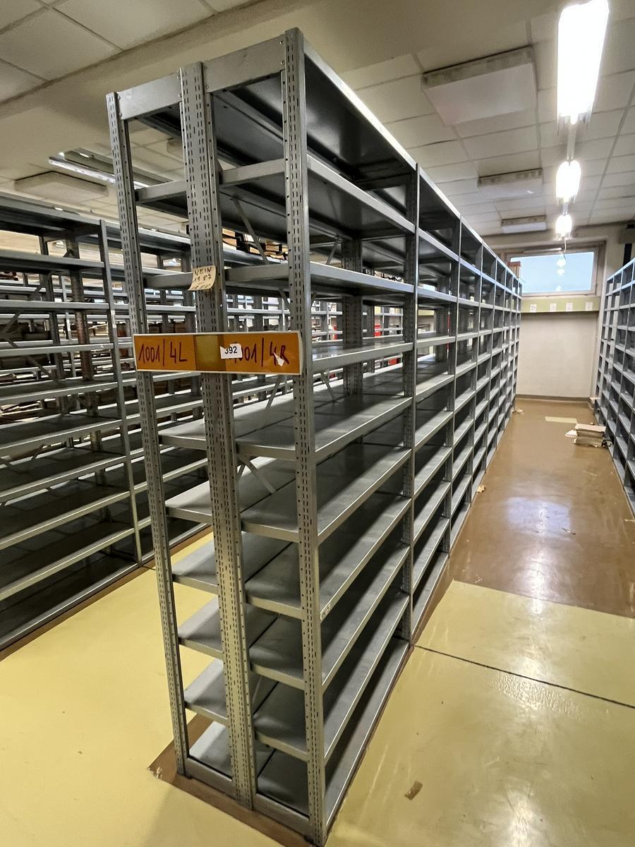 ca. 7.8 Laufmeter Steckregalanlage mit Fachb&ouml;den, 60cm tief, 224cm hoch?d=2025-12-17 18:28:47